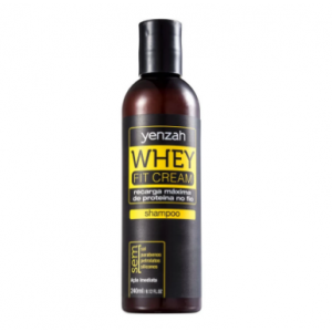 Yenzah Power Whey Fit Cream Shampoo 240 ml