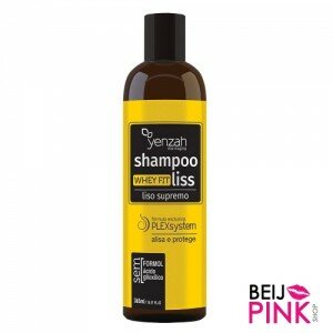 Shampoo Alisante Whey Fit Liss Supremo Yenzah 365ml