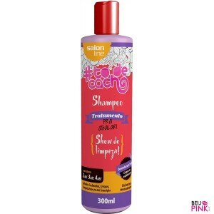 Shampoo #TodeCacho Tratamento pra Abalar - TRADICIONAL 300ML - Salon Line
