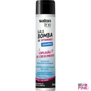 Shampoo Explosão de Crescimento S.O.S Bomba 300ml - Salon Line 