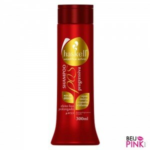 Shampoo Pós Progressiva Efeito Liso Prolongado - Haskell 300 ml
