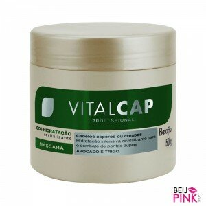 Máscara Vitalcap S.O.S Hidratação Revitalizante Crespos e Cacheados 500g