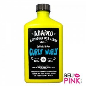 Condicionador Curly Wurly Co Wash/No Poo Lola Cosmetics 230ml