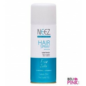 Hair Spray NEEZ Fixador de penteado Fixa Solto 250ml